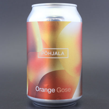 This is a can of Põhjala - Orange Gose - 5.5% (330ml). It is a Gose craft beer available to buy from Ghost Whale, voted London's best craft beer shop.