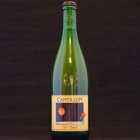 This is a sharing bottle of Cantillon - Fou Foune - 5.5% (750ml). It is a Lambic craft beer available to buy from Ghost Whale, voted London's best craft beer shop.