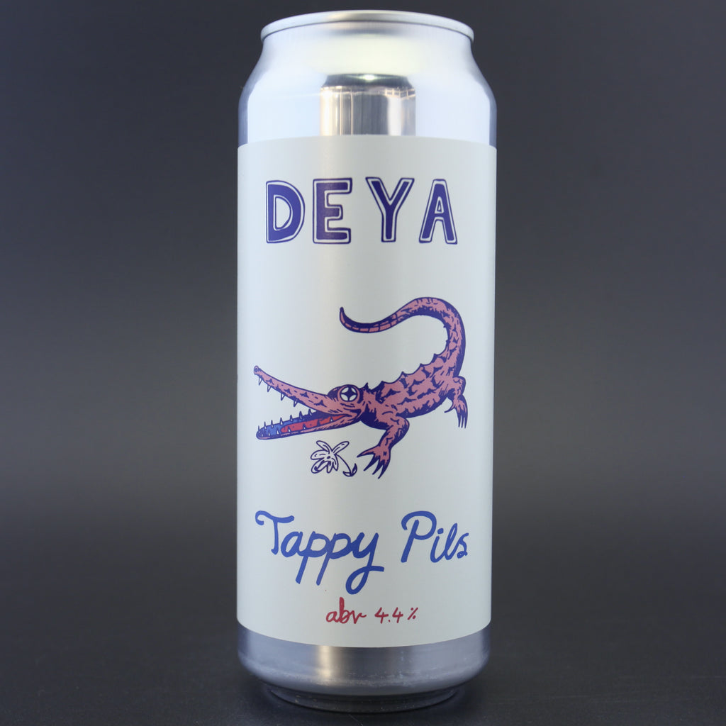 DEYA Brewing Co 'Tappy Pils', a 5.0% craft beer from Ghost Whale.