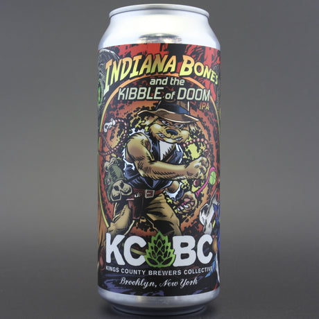 KCBC 'Indiana Bones & The Kibble Of Doom', a 7.2% craft beer from Ghost Whale.