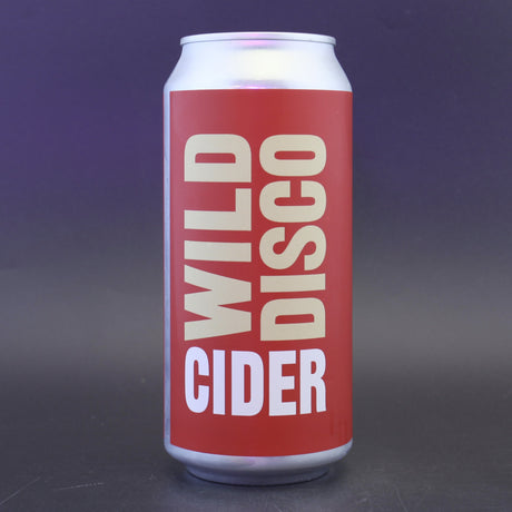 This is a can of Nightingale - Wild Disco Cider - 5.5% (440ml). It is a  craft cider available to buy from Ghost Whale, voted London's best craft beer shop.