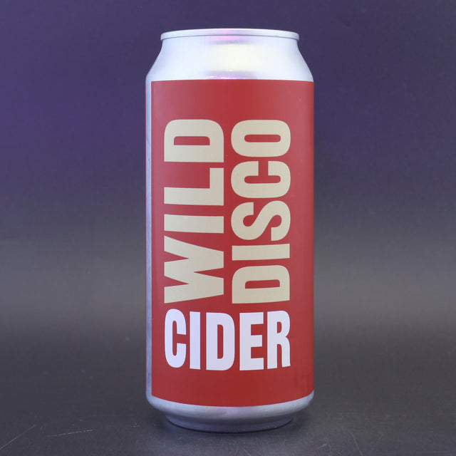 This is a can of Nightingale - Wild Disco Cider - 5.5% (440ml). It is a  craft cider available to buy from Ghost Whale, voted London's best craft beer shop.