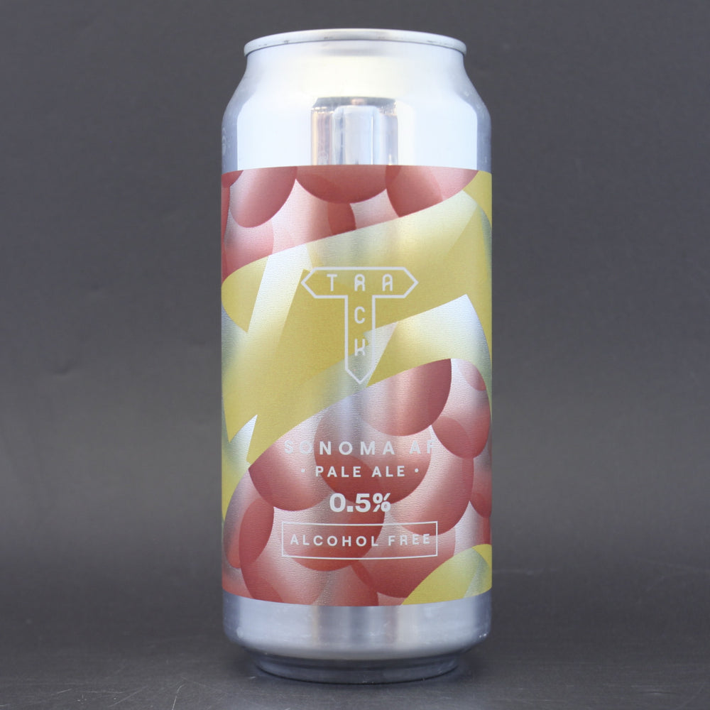This is a can of Track - Sonoma AF - 0.5% (440ml). It is a Pale Ale craft beer available to buy from Ghost Whale, voted London's best craft beer shop.