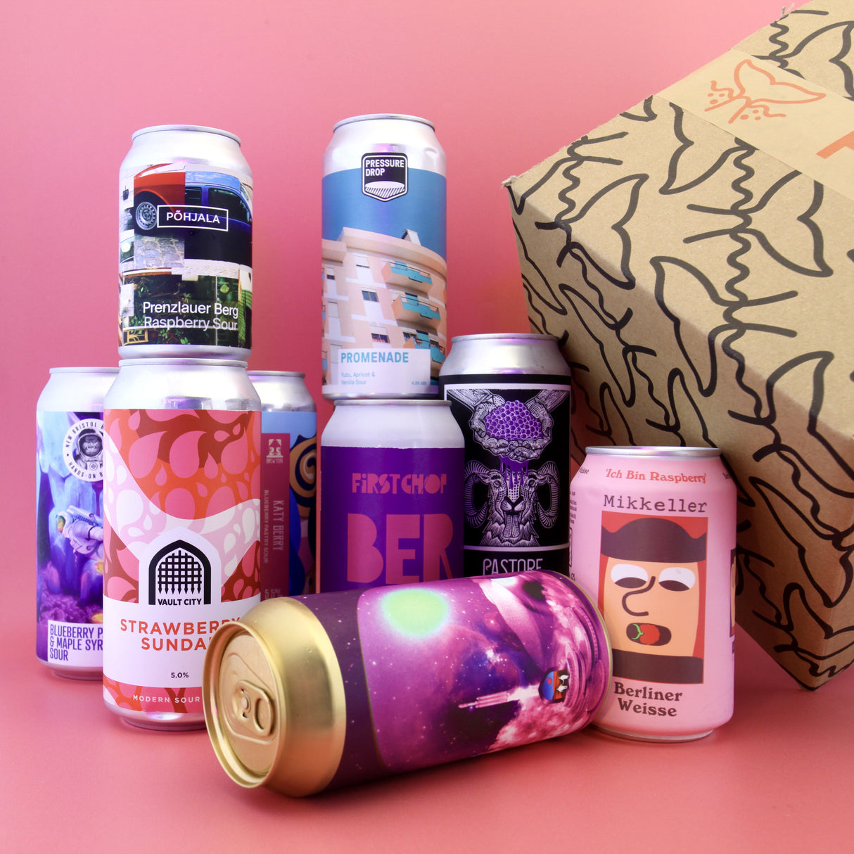 Ghost Whale Selection Box - Sours