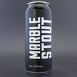 This is a can of Marble Beers - Stout - 5.7% (500ml). It is a Stout / Porter craft beer available to buy from Ghost Whale, voted London's best craft beer shop.