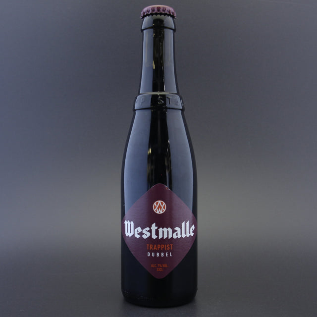 This is a bottle of Westmalle - Dubbel - 7% (330ml). It is a Belgian Style craft beer available to buy from Ghost Whale, voted London's best craft beer shop.