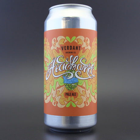This is a can of Verdant - Headband - 5.5% (440ml). It is a Pale Ale craft beer available to buy from Ghost Whale, voted London's best craft beer shop.