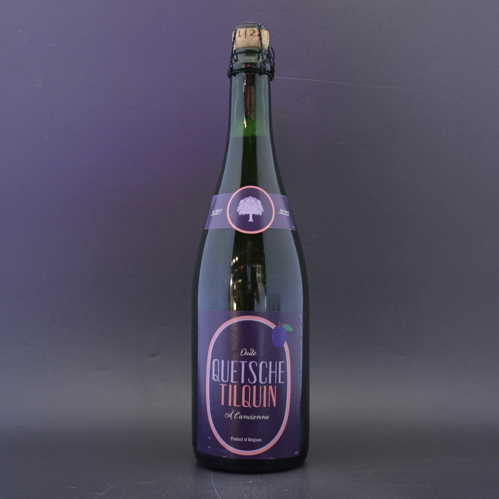 This is a sharing bottle of Tilquin - Quetsche A L'Ancienne - 6.4% (750ml). It is a Lambic craft beer available to buy from Ghost Whale, voted London's best craft beer shop.