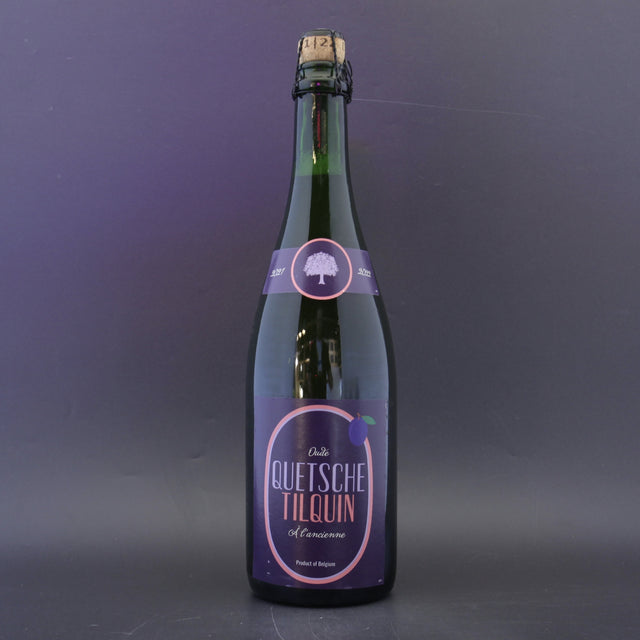 This is a sharing bottle of Tilquin - Quetsche A L'Ancienne - 6.4% (750ml). It is a Lambic craft beer available to buy from Ghost Whale, voted London's best craft beer shop.