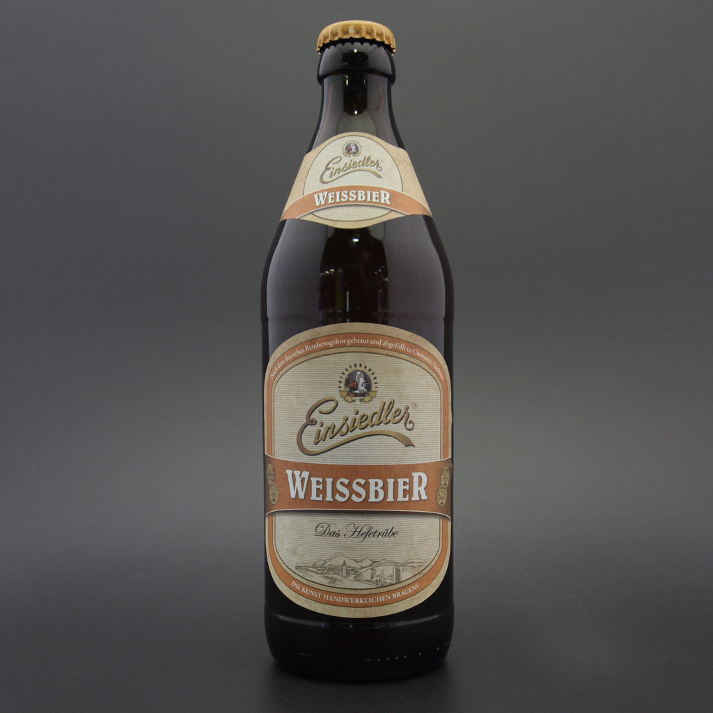 Einsiedler 'WeissBier', a 5.2% craft beer from Ghost Whale.