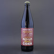 This is a bottle of Hogan's - Medium Cider - 5.4% (500ml). It is a  craft cider available to buy from Ghost Whale, voted London's best craft beer shop.