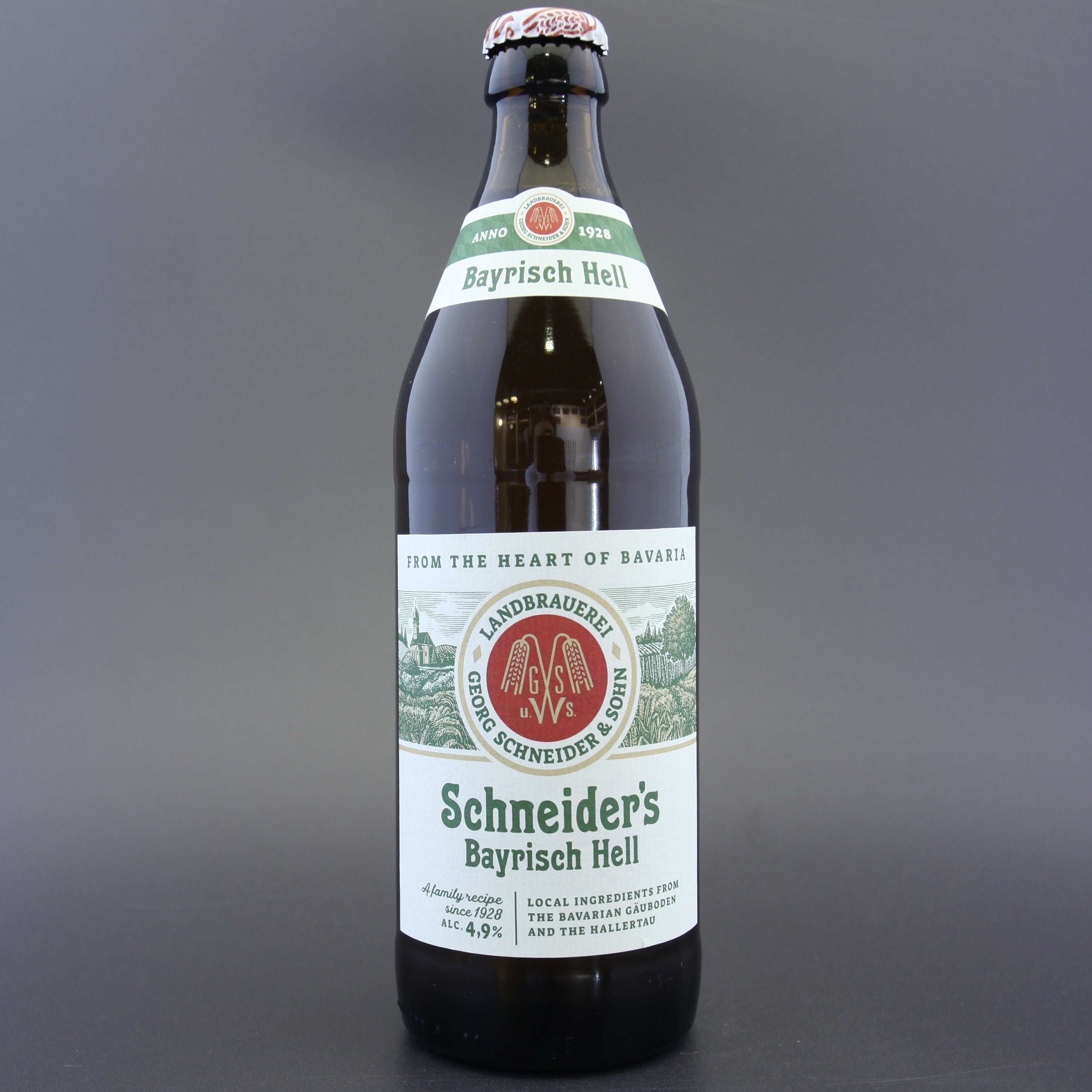 Schneider's - Bayrisch Hell - 4.9% (500ml) - Ghost Whale