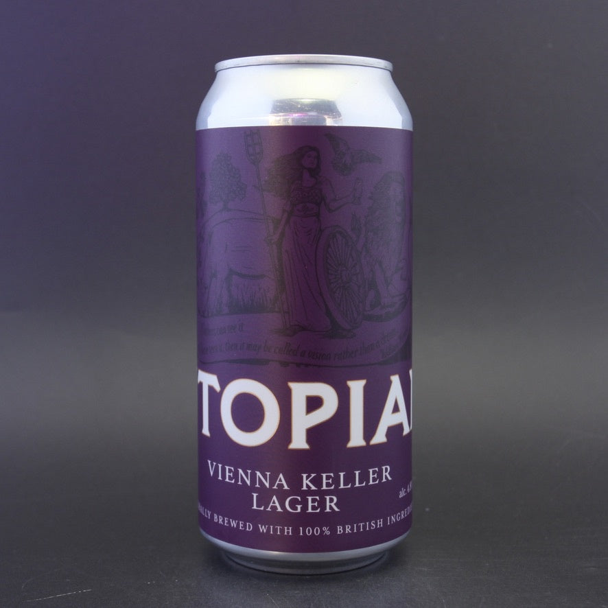 Utopian 'Vienna Keller', a 4.8% craft beer from Ghost Whale.