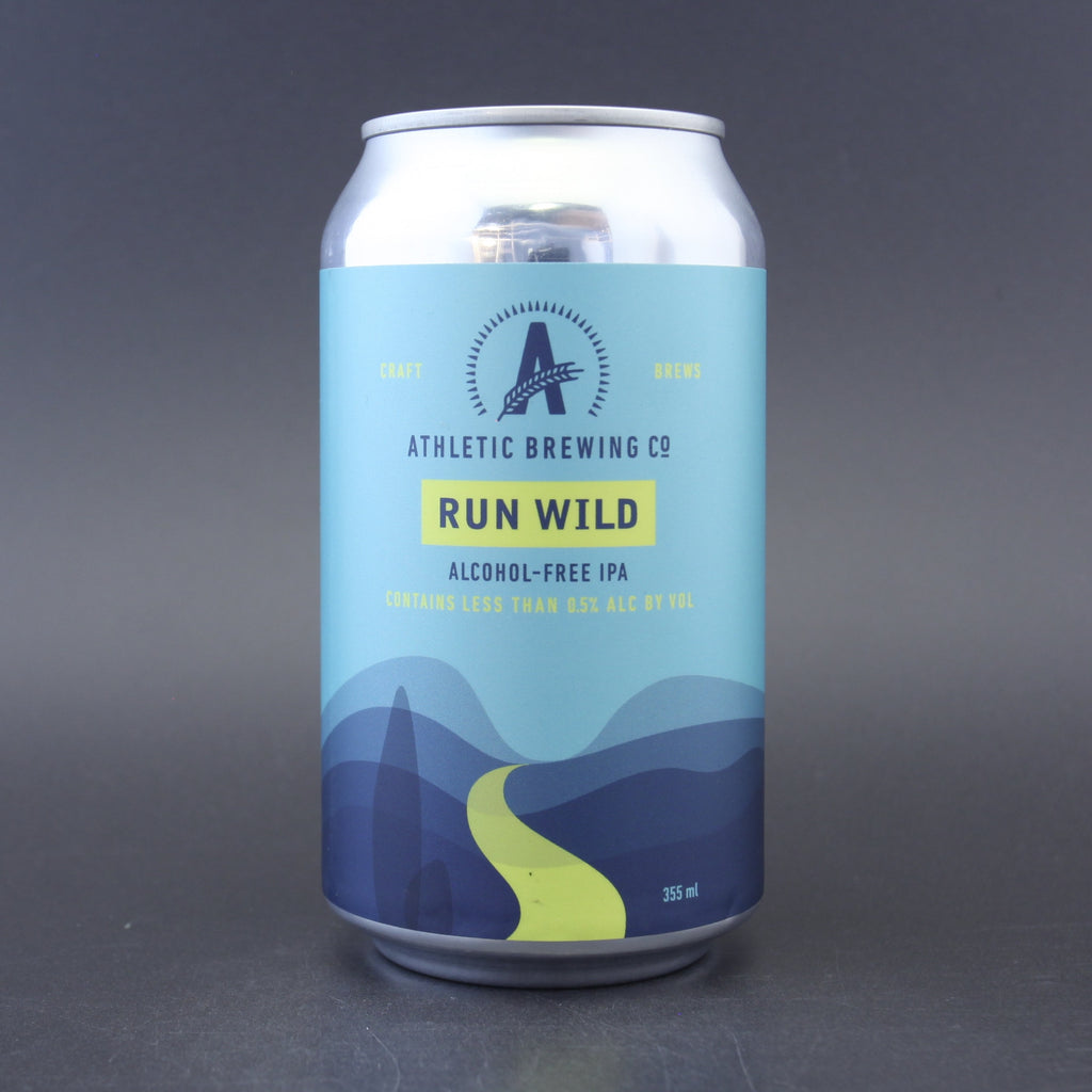 Athletic 'Run Wild', a 0.5% craft beer from Ghost Whale.