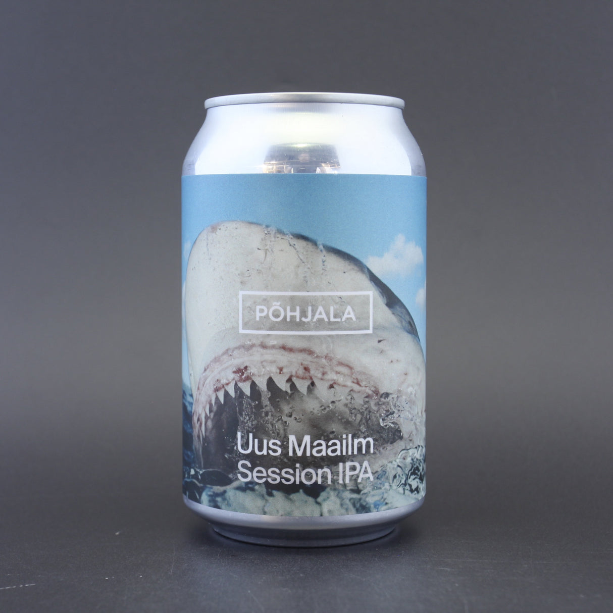 This is a can of Põhjala - Uus Maailim - 4.7% (330ml). It is a Session IPA craft beer available to buy from Ghost Whale, voted London's best craft beer shop.
