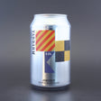 This is a can of Jump Ship Brewing - Yard Arm Lager - 0.5% (330ml). It is a Lager / Pilsner / Kölsch craft beer available to buy from Ghost Whale, voted London's best craft beer shop.