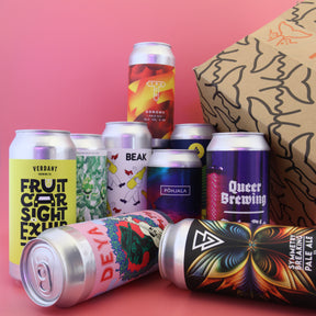 This is a gift pack of Ghost Whale Selection Box - Pale & IPA. It is a  craft  available to buy from Ghost Whale, voted London's best craft beer shop.