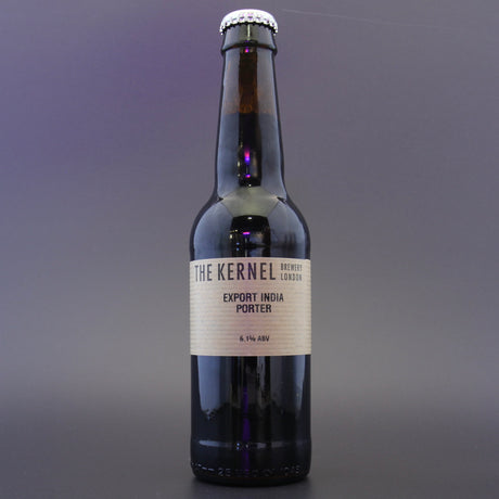 This is a bottle of The Kernel - Export India Porter - 6.5% (330ml). It is a Stout / Porter craft beer available to buy from Ghost Whale, voted London's best craft beer shop.