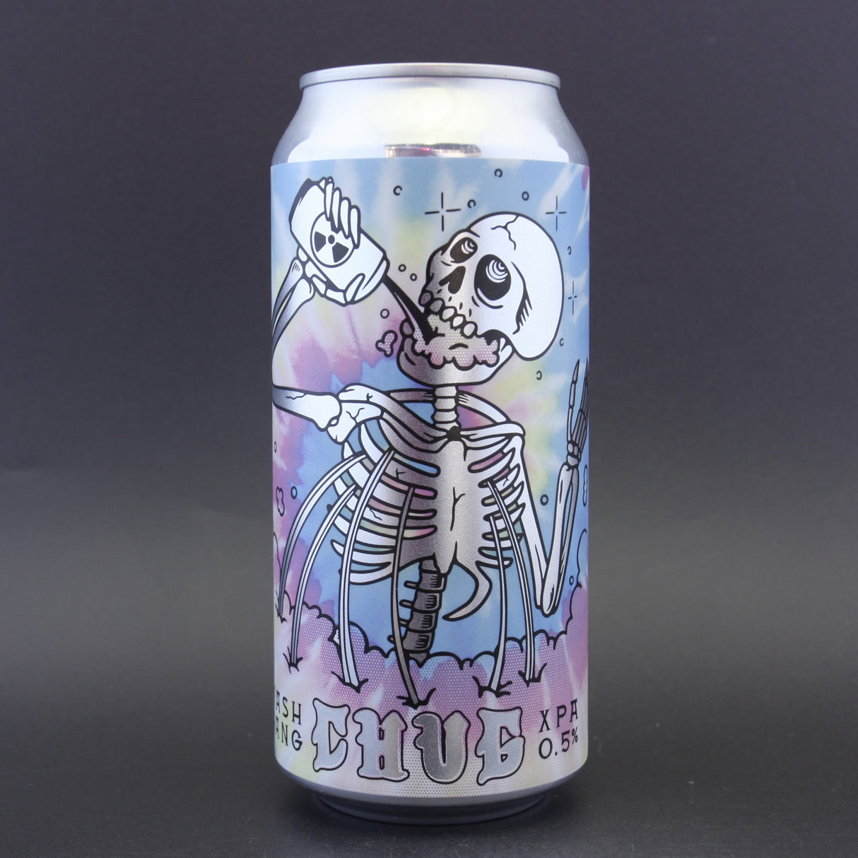 This is a can of Mash Gang - Chug - 0.5% (440ml). It is a Pale Ale craft beer available to buy from Ghost Whale, voted London's best craft beer shop.