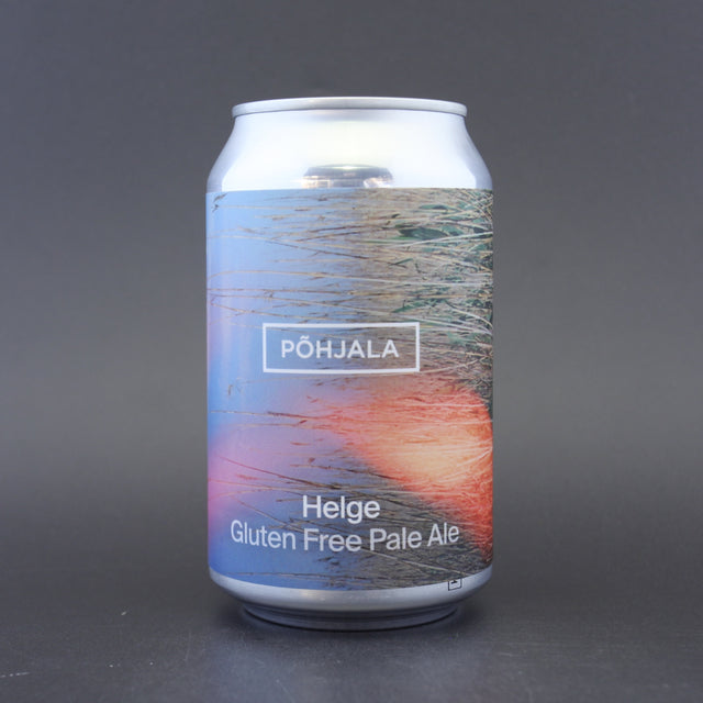 This is a can of Põhjala - Helge - 5% (330ml). It is a Pale Ale craft beer available to buy from Ghost Whale, voted London's best craft beer shop.