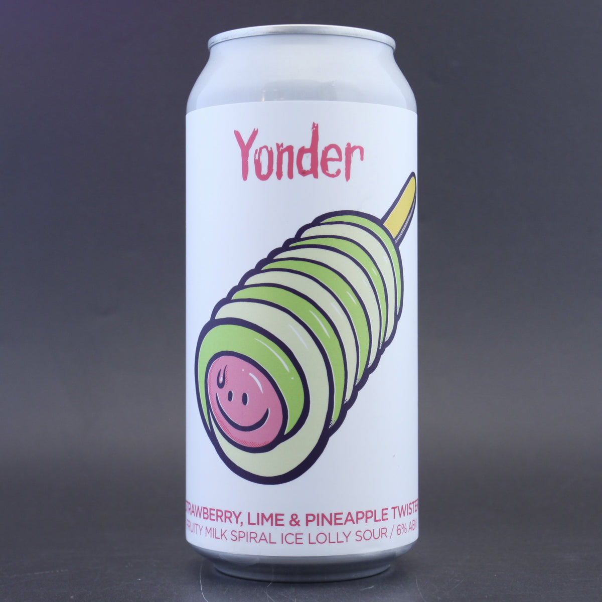 Yonder - Strawberry Lime & Pineapple Twister - 6% (440ml) – Ghost Whale