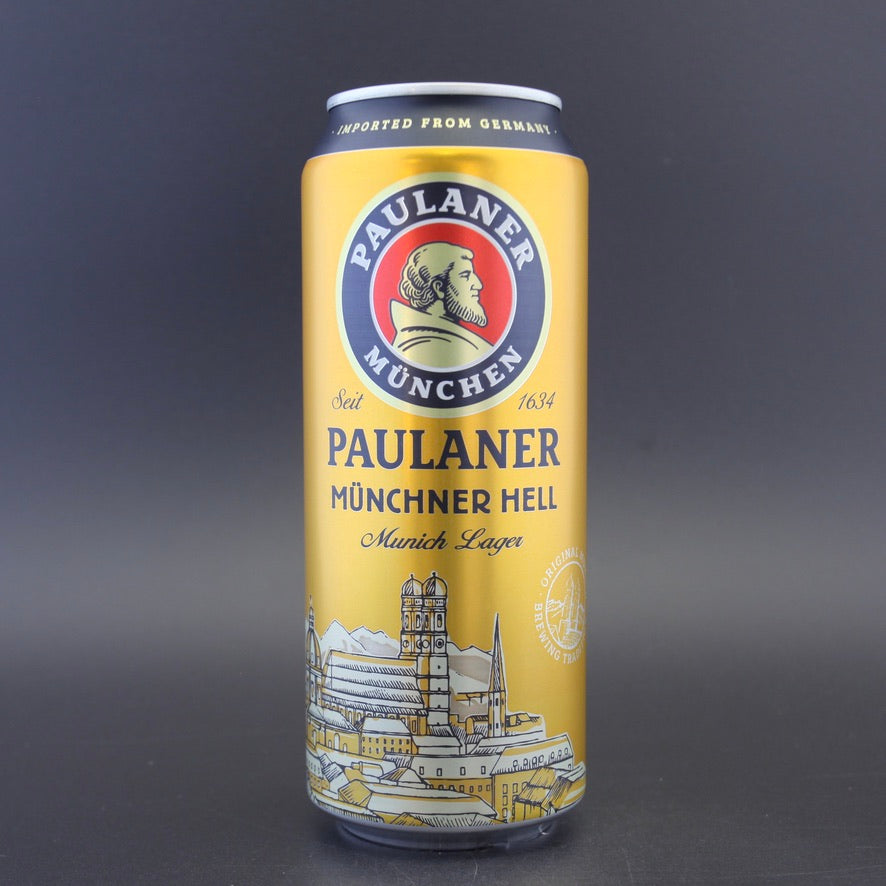 Paulaner 'Munich Lager', a 4.9% craft beer from Ghost Whale.