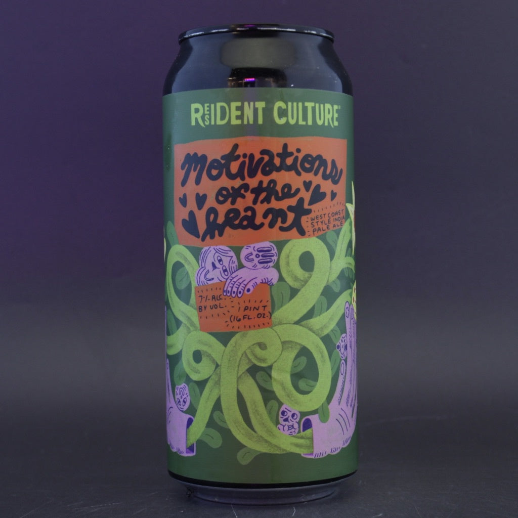 Resident Culture - Motivations Of The Heart - 7% (473ml) - Ghost Whale