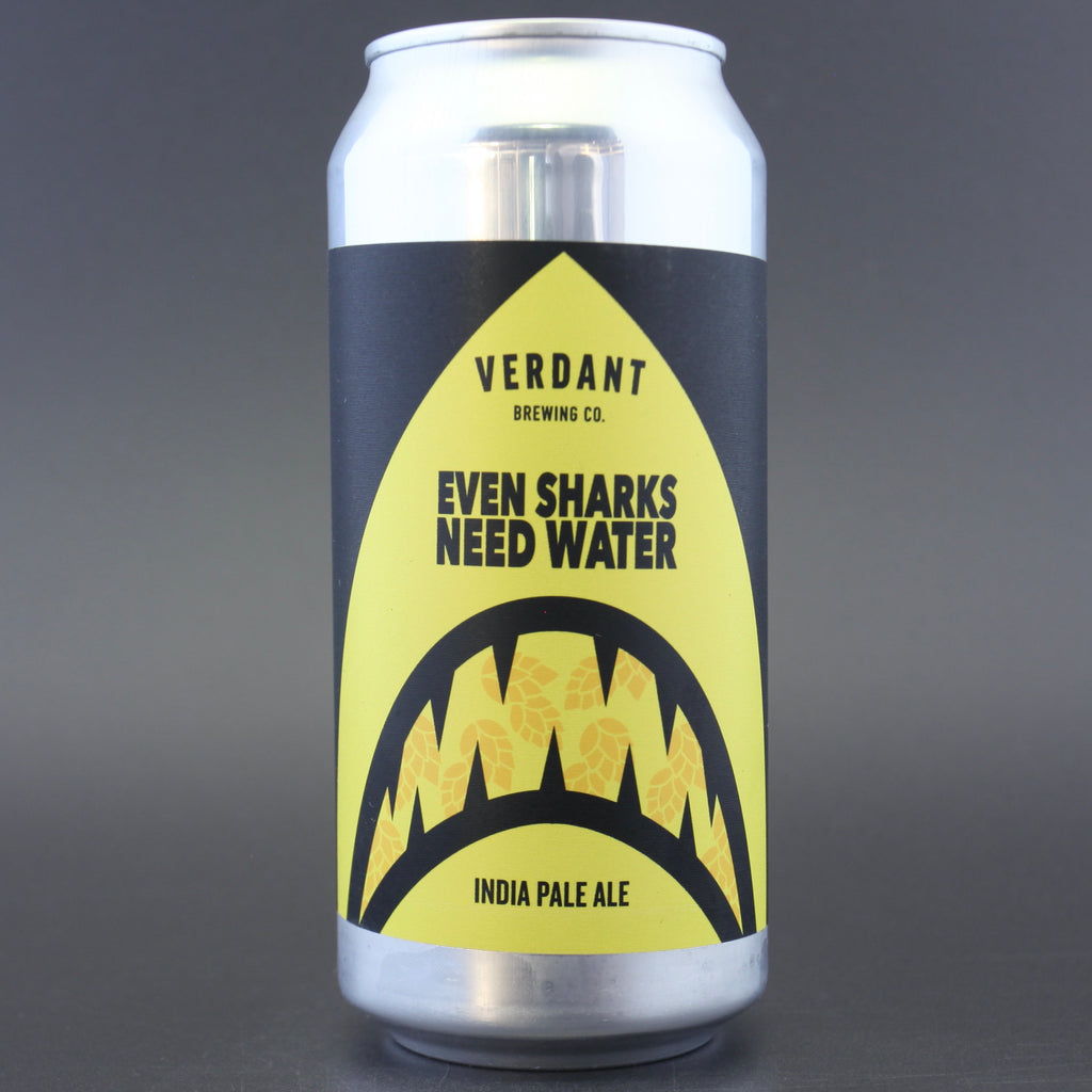 Verdant 'Even Sharks Need Water', a 6.5% craft beer from Ghost Whale.