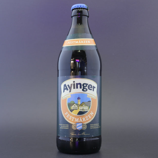 Ayinger 'Fest', a Marzen craft beer from Ghost Whale.