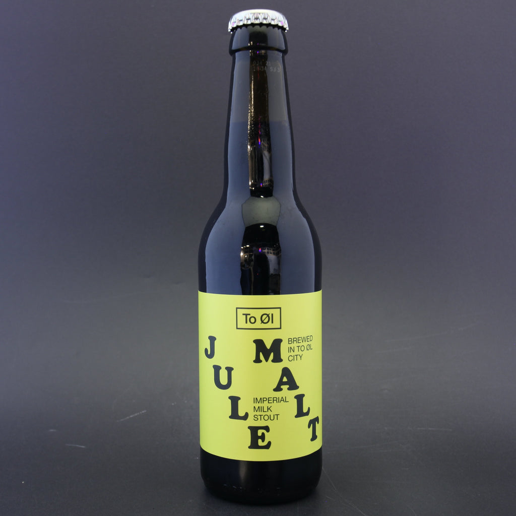 To Øl 'Jule Malt', a 13.0% craft beer from Ghost Whale.