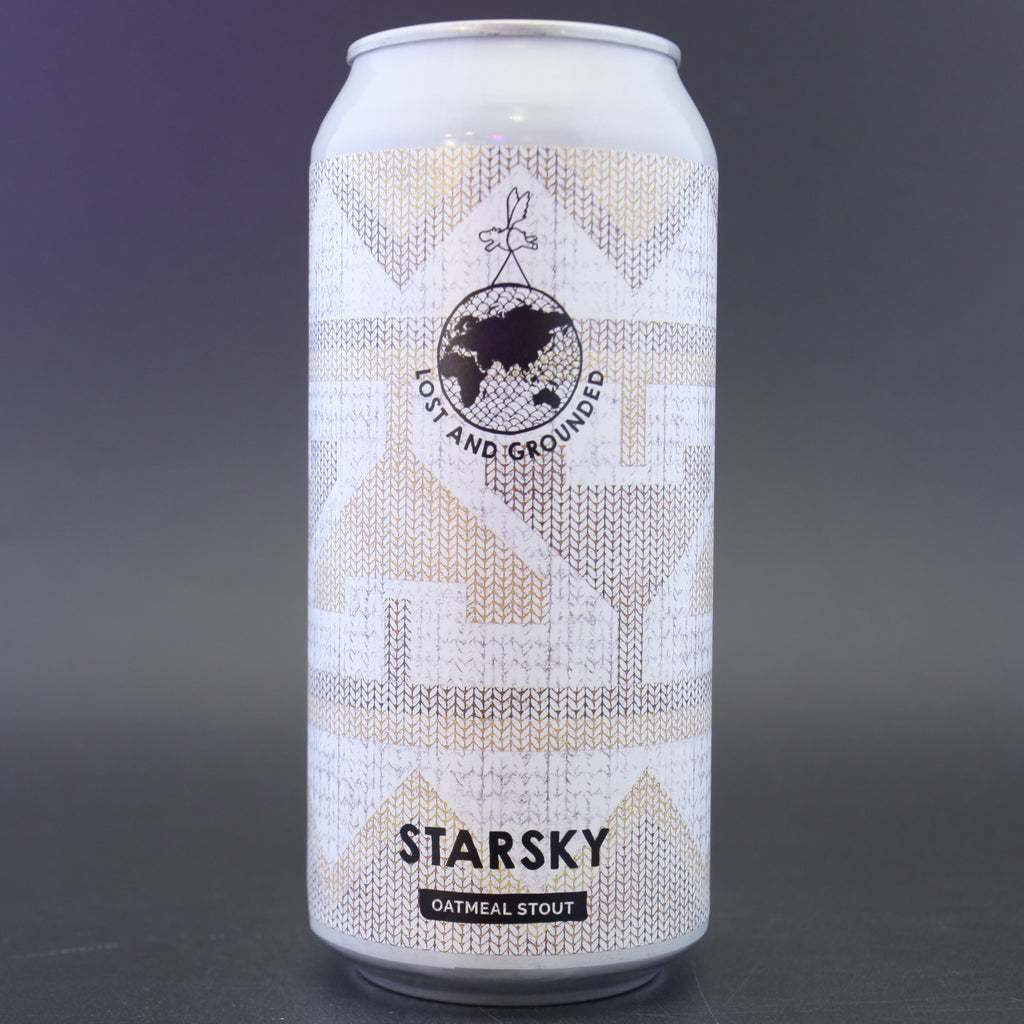 Lost and Grounded 'Starsky', a 5.2% craft beer from Ghost Whale.