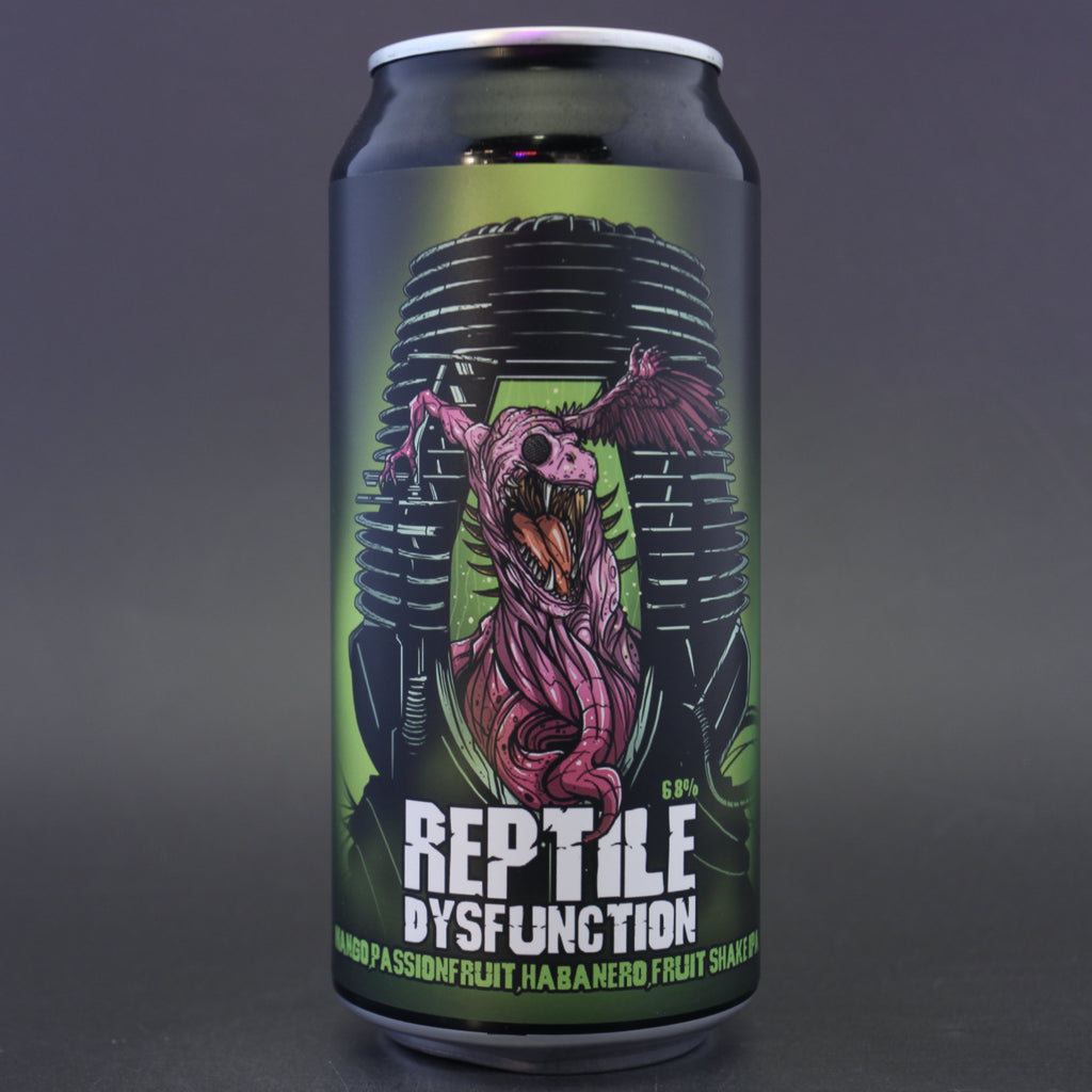 Staggeringly Good 'Reptile Dysfunction', a 6.8% craft beer from Ghost Whale.