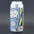 This is a can of Verdant - Don't Tell Gus - 8% (440ml). It is a Double IPA craft beer available to buy from Ghost Whale, voted London's best craft beer shop.