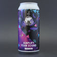 This is a can of Lost and Grounded - Amplify Your Sound - 5.2% (440ml). It is a Lager / Pilsner / Kölsch craft beer available to buy from Ghost Whale, voted London's best craft beer shop.