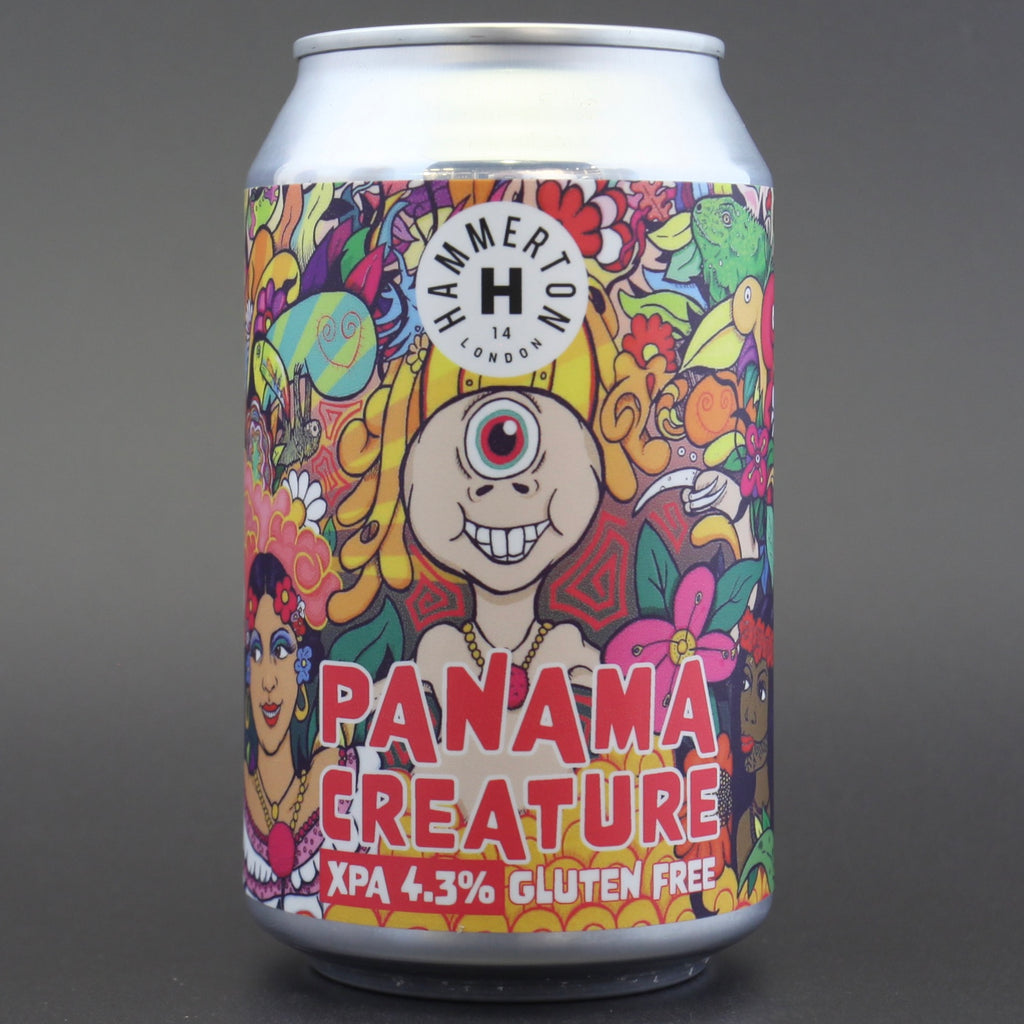 Hammerton 'Panama Creature', a 4.3% craft beer from Ghost Whale.