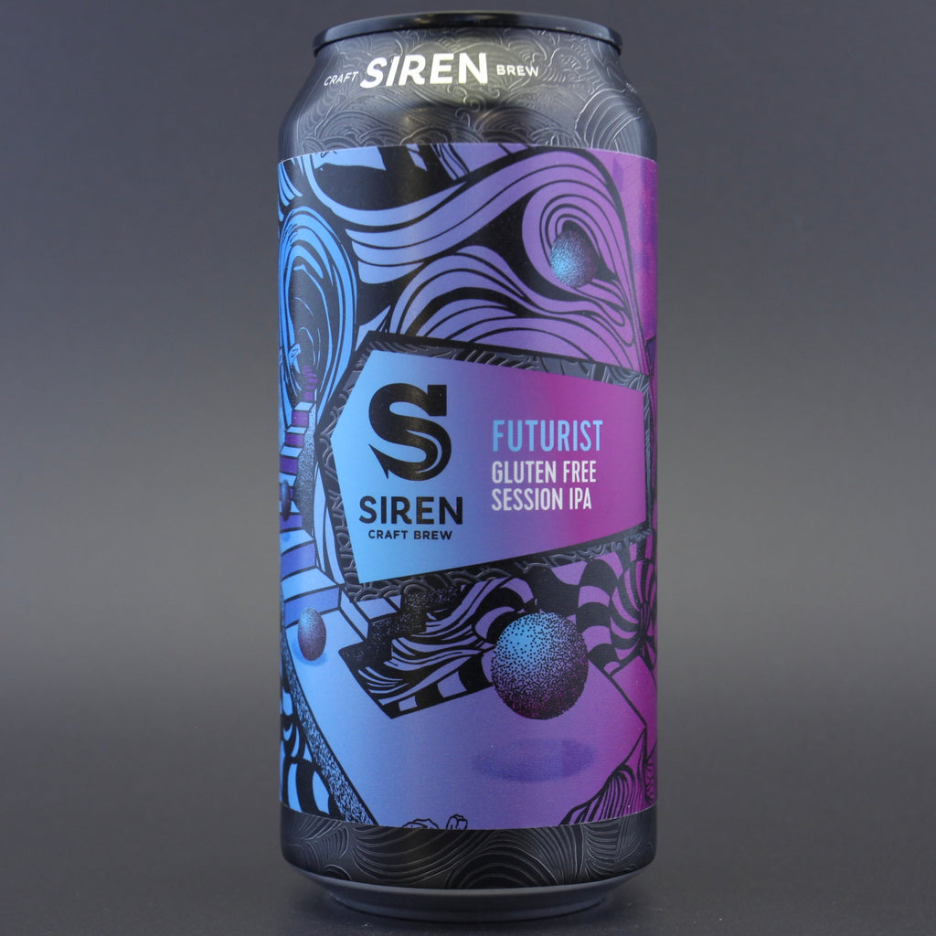 Siren 'Futurist', a 4.8% craft beer from Ghost Whale.