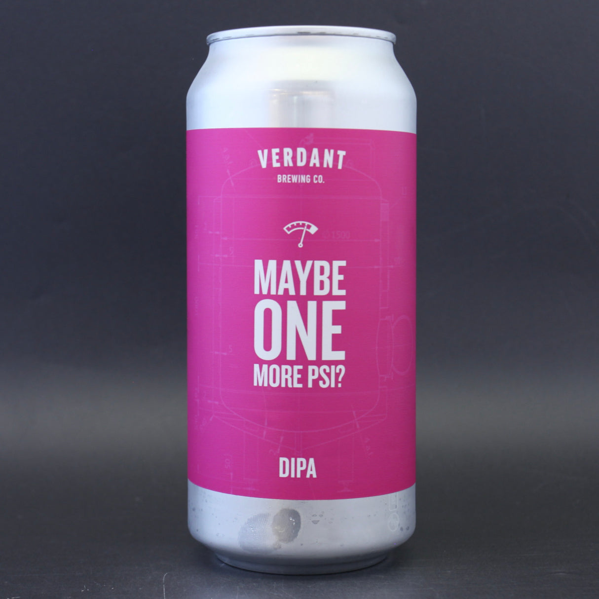 This is a can of Verdant - Maybe One More PSI? - 8% (440ml). It is a  craft beer available to buy from Ghost Whale, voted London's best craft beer shop.