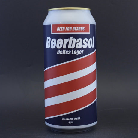 This is a can of Staggeringly Good - Beerbasol Helles - 4.5% (440ml). It is a Lager / Pilsner / Kölsch craft beer available to buy from Ghost Whale, voted London's best craft beer shop.