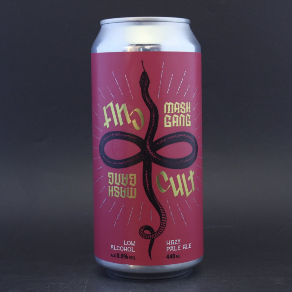 Mash Gang - Cult - 0.5% (440ml) - Ghost Whale