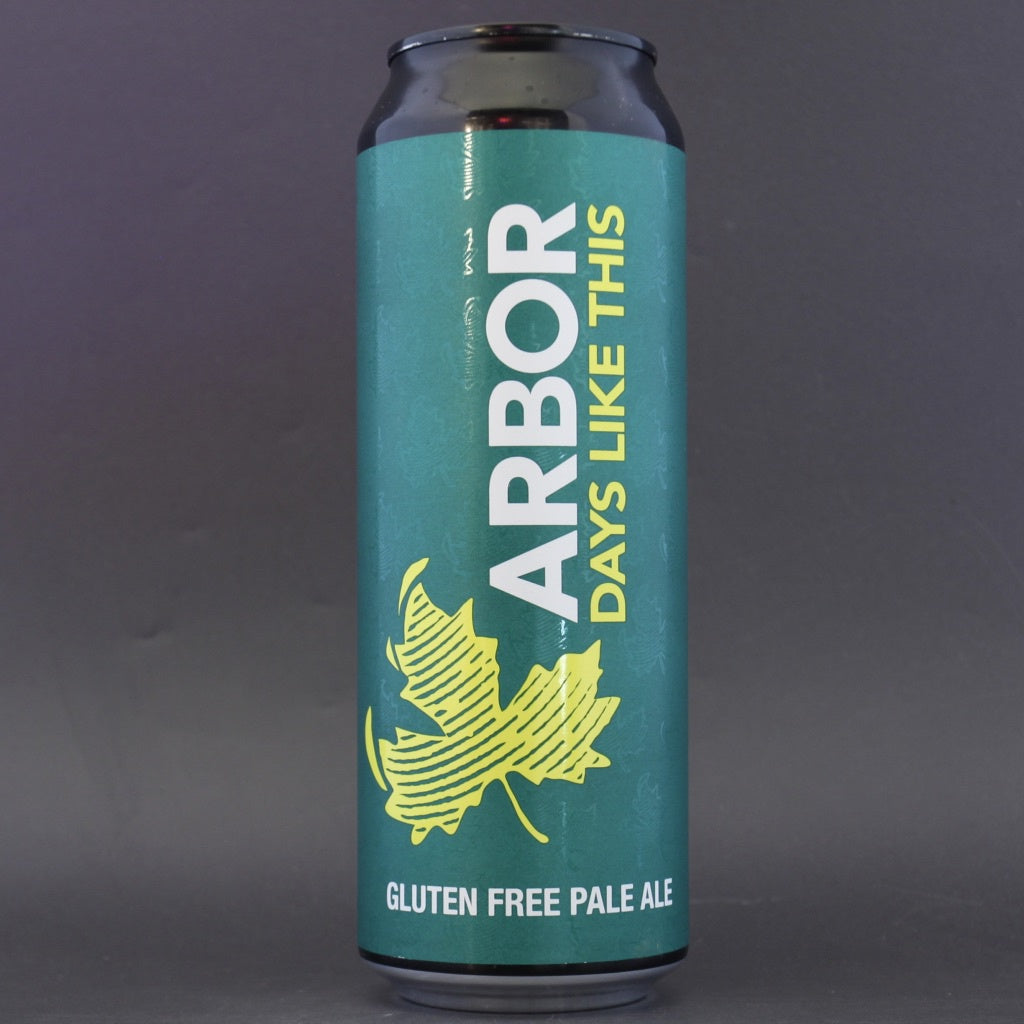 This is a can of Arbor - Days Like This - 4.7% (568ml). It is a Pale Ale craft beer available to buy from Ghost Whale, voted London's best craft beer shop.