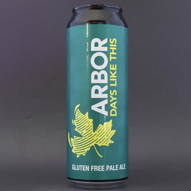 This is a can of Arbor - Days Like This - 4.7% (568ml). It is a Pale Ale craft beer available to buy from Ghost Whale, voted London's best craft beer shop.