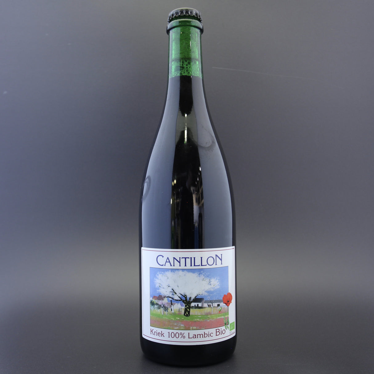 This is a sharing bottle of Cantillon - Kriek - 5% (750ml). It is a Lambic craft beer available to buy from Ghost Whale, voted London's best craft beer shop.