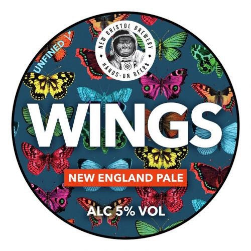 CROWLER - New Bristol Brewery - Wings - 5% (500ml) - Ghost Whale