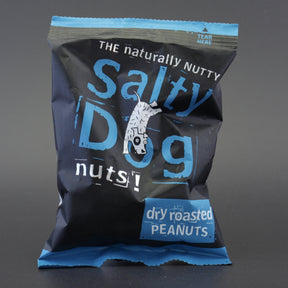 This is a snack of Salty Dog Nuts. It is a  craft snacks available to buy from Ghost Whale, voted London's best craft beer shop.