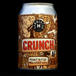 This is a can of Hammerton - Crunch AF - 0.5% (330ml). It is a Stout / Porter craft beer available to buy from Ghost Whale, voted London's best craft beer shop.