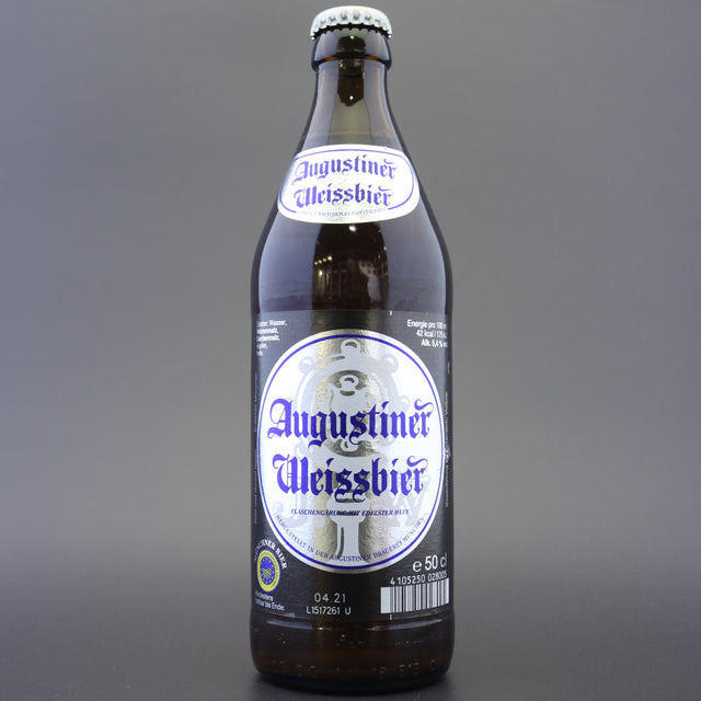 Augustiner - Weissbier - 5.4% (500ml) is a  Wit / Wheat craft Beer available to buy from Ghost Whale - voted London's best craft beer shop.