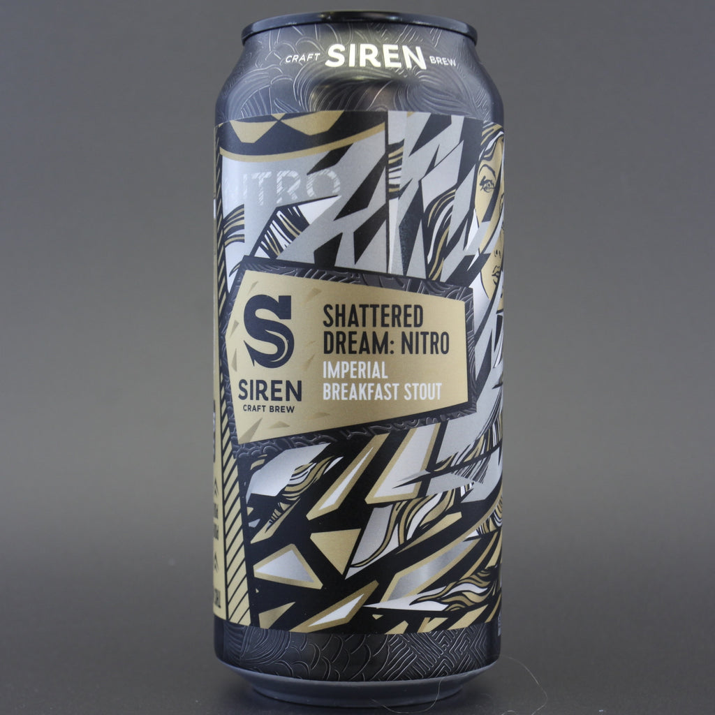 Siren 'Shattered Dream', a 9.6% craft beer from Ghost Whale.