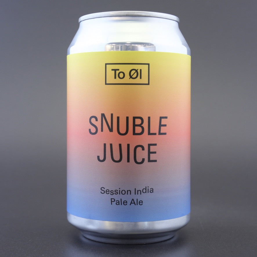 To Øl 'Snubblejuice', a 4.5% craft beer from Ghost Whale.