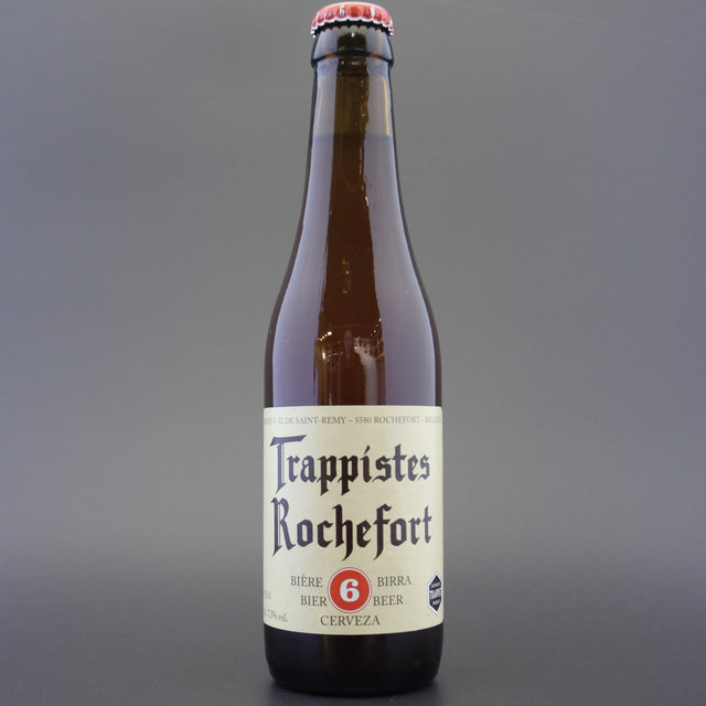 This is a bottle of Trappistes Rochefort - 6 - 7.5% (330ml). It is a Belgian Style craft beer available to buy from Ghost Whale, voted London's best craft beer shop.