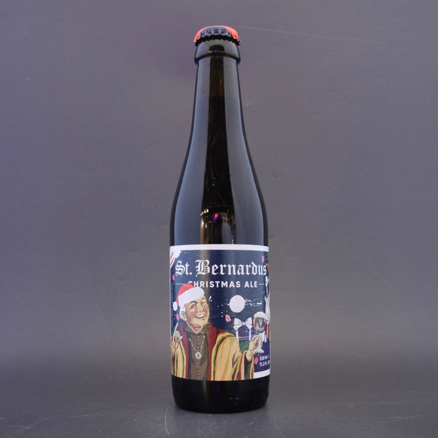 This is a bottle of St Bernardus - Christmas Ale - 10% (330ml). It is a Belgian Style craft beer available to buy from Ghost Whale, voted London's best craft beer shop.